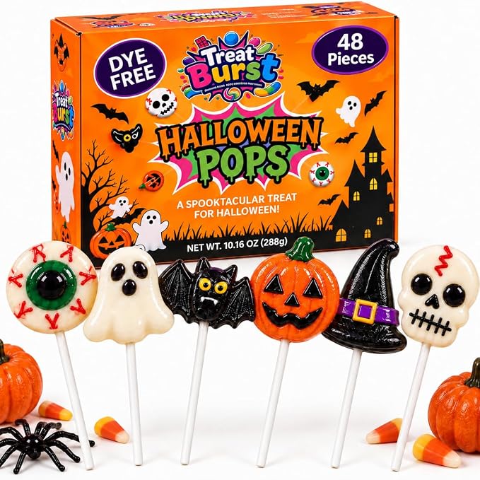 Halloween Lollipops 48 PACK