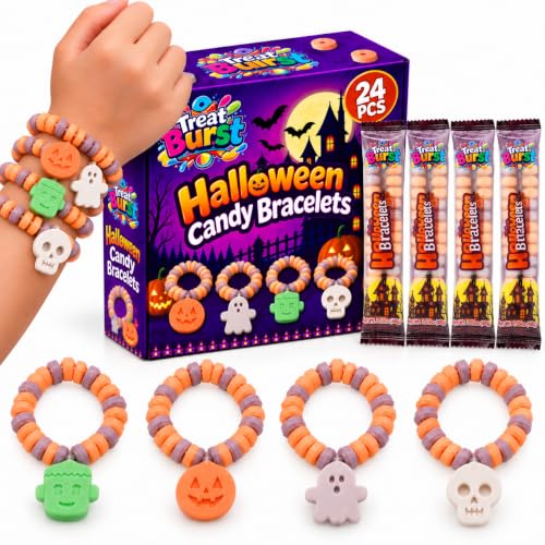 Halloween Candy Bracelets 24 PACK